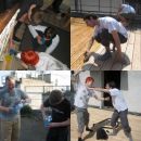 Bau der Dachterrasse